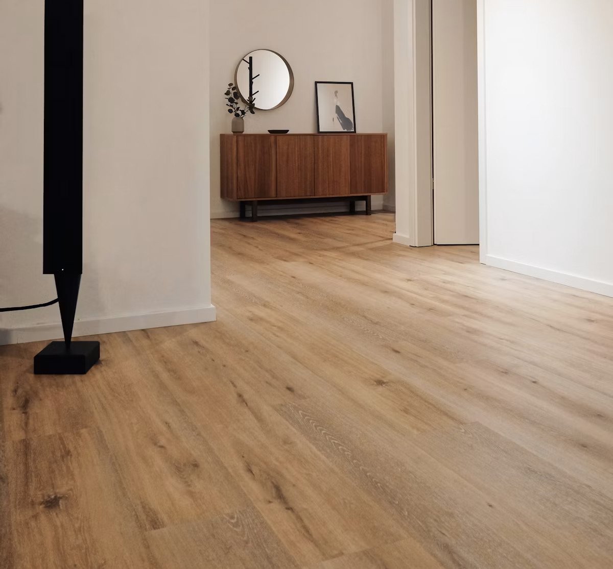 flooring and wall finishing renovation